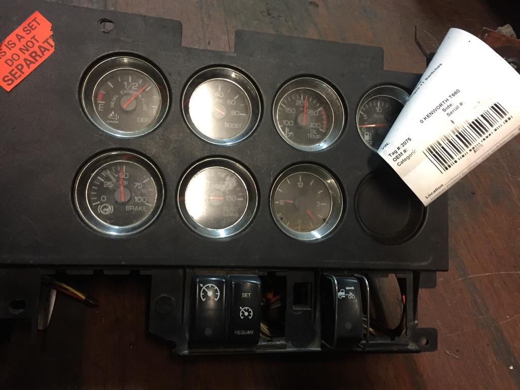 Kenworth T660 Gauge Cluster Payless Truck Parts